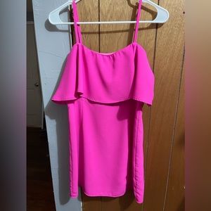 Hot Pink Party Dress